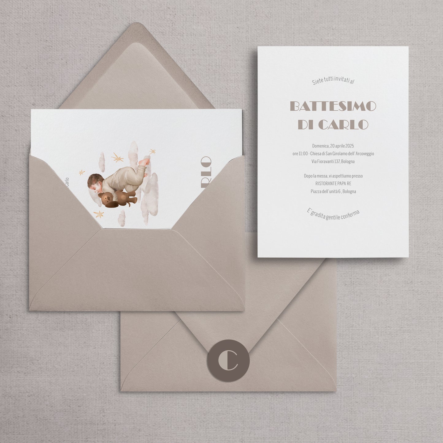 DREAM - Invito Battesimo