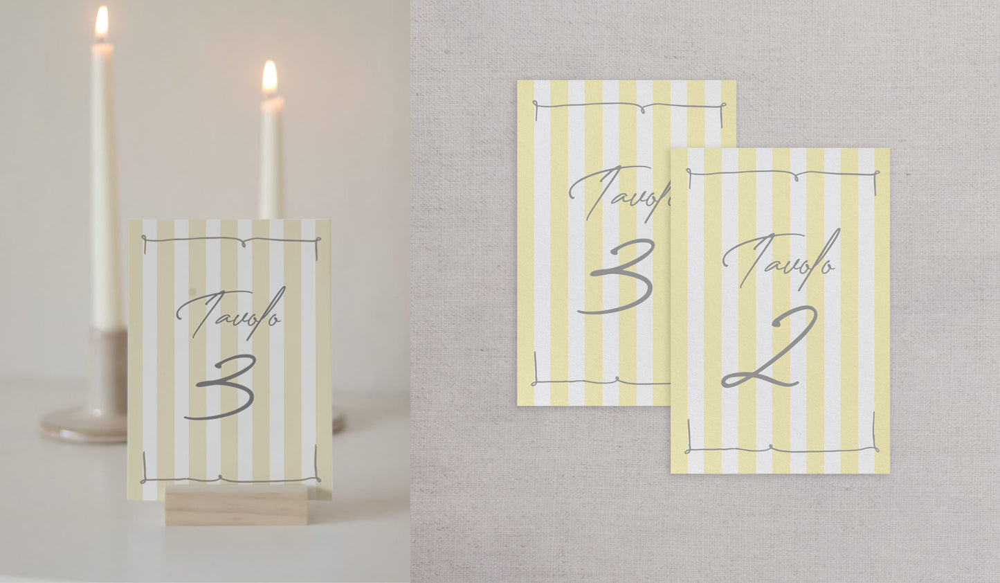 STRIPES - Party Kit (Opzioni colore disponibili)