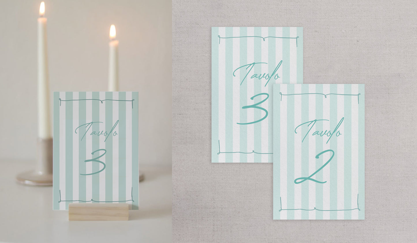 STRIPES - Party Kit (Opzioni colore disponibili)