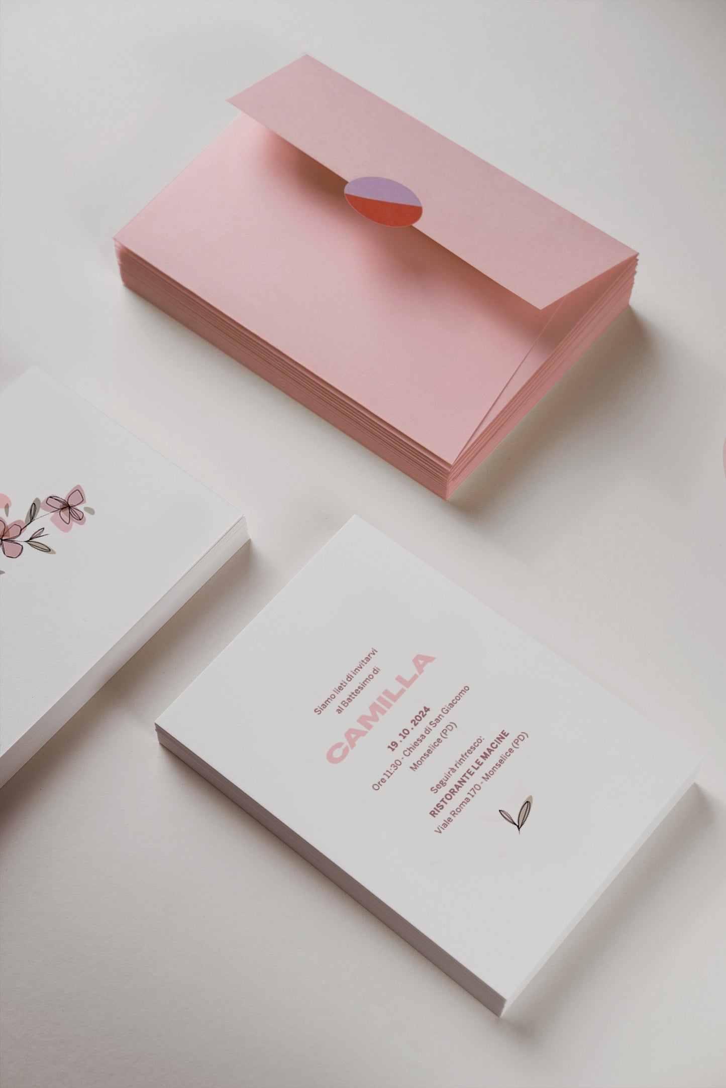 CAMILLA - Invito Battesimo