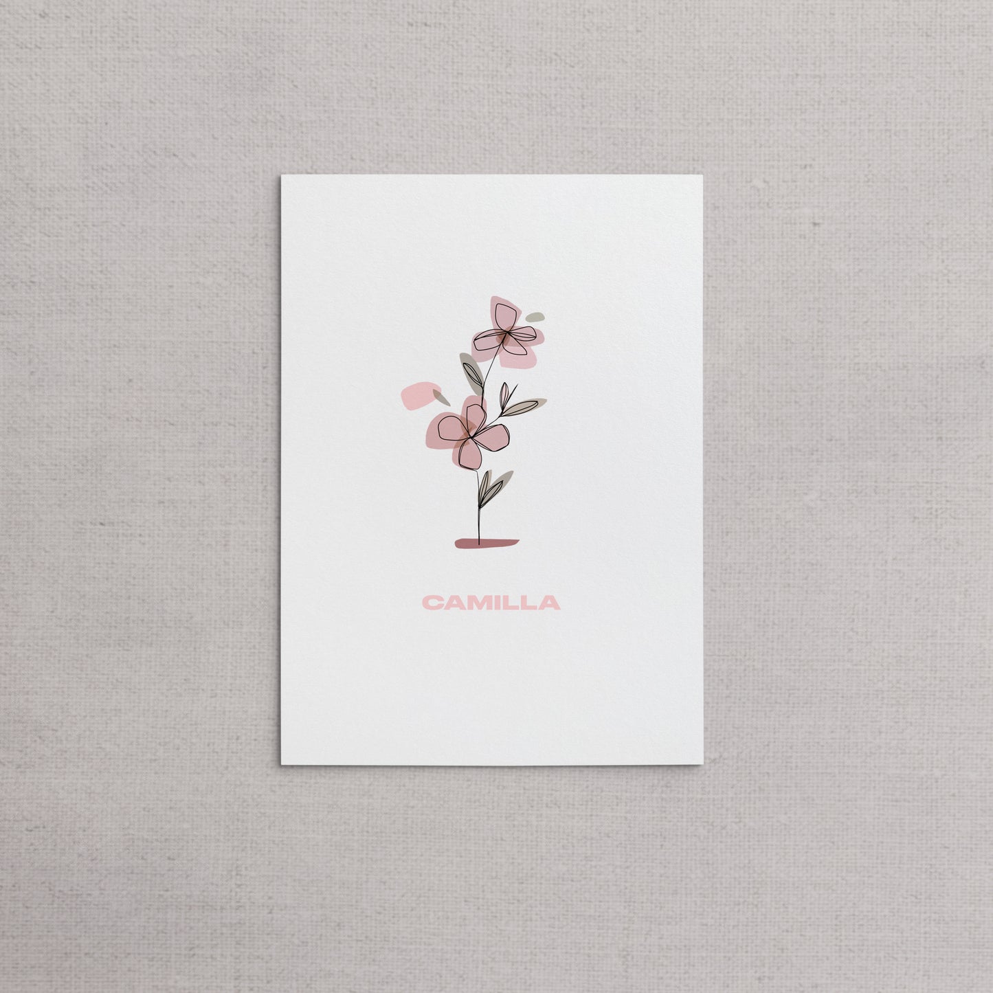 CAMILLA - Invito Battesimo