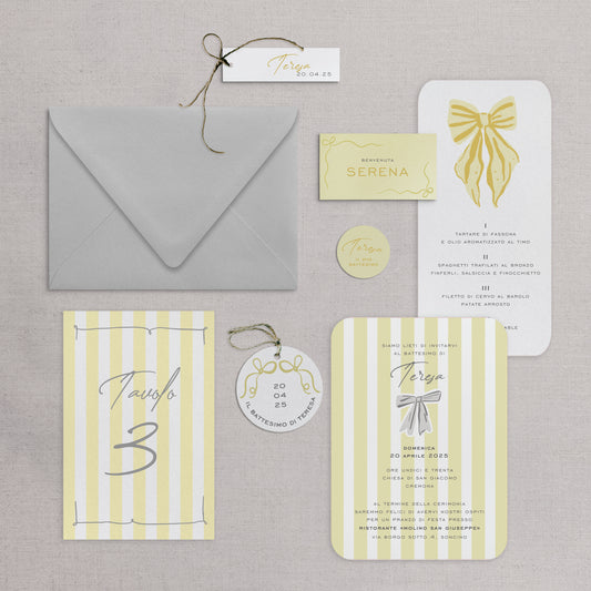 STRIPES - Party Kit (Opzioni colore disponibili)