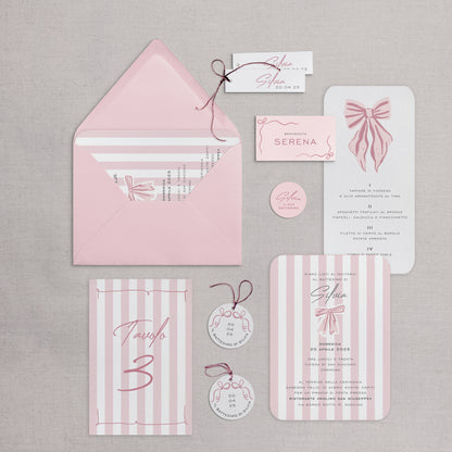 STRIPES - Party Kit (Opzioni colore disponibili)