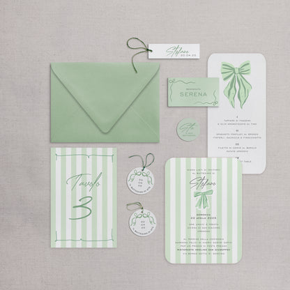 STRIPES - Party Kit (Opzioni colore disponibili)