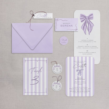 STRIPES - Party Kit (Opzioni colore disponibili)