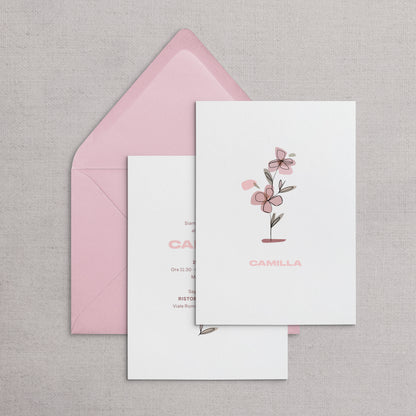 CAMILLA - Invito Battesimo