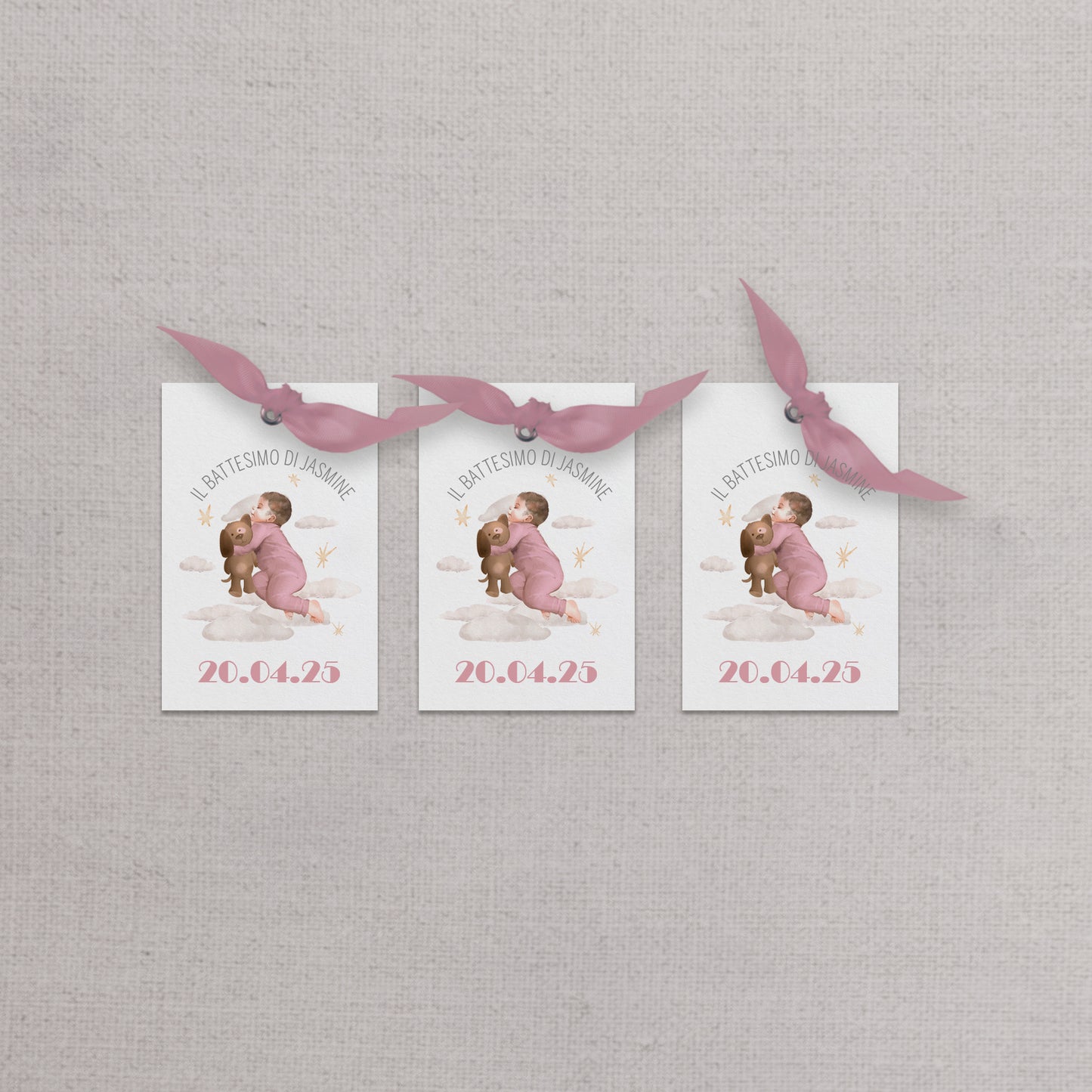 studio effe tag battesimo bambina