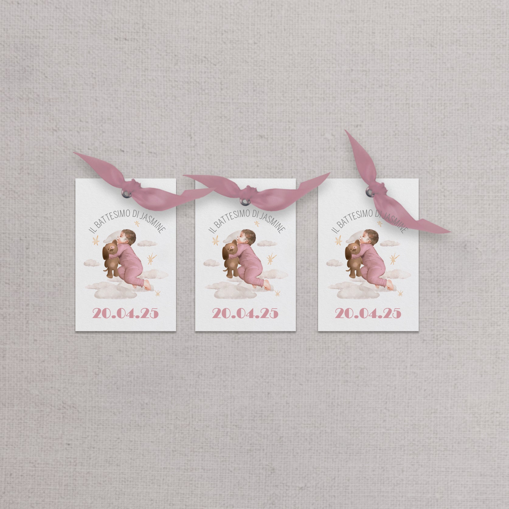 studio effe tag battesimo bambina