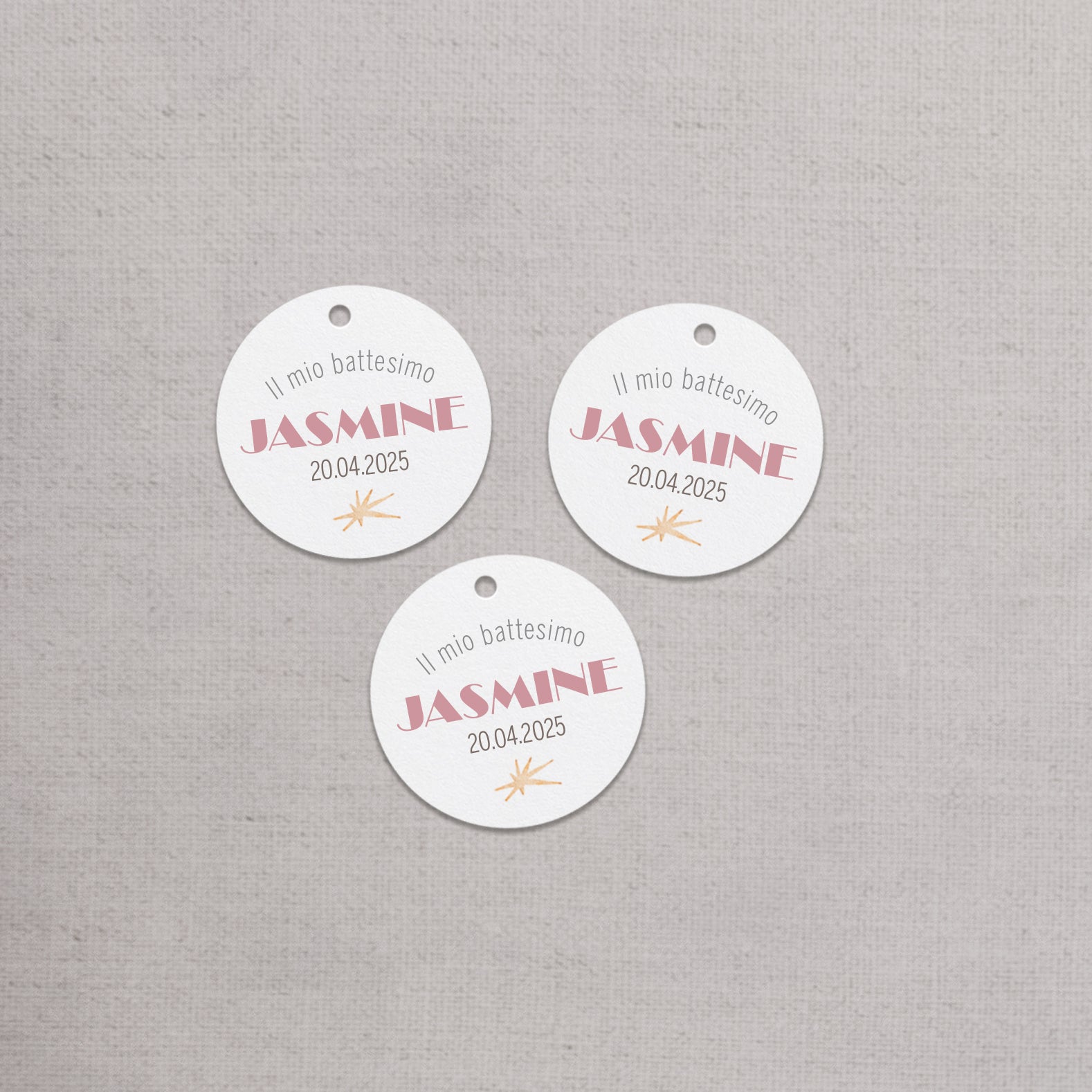 studio effe tag battesimo bimba